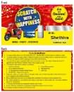 scratch and win campaign for a telecom retail chain